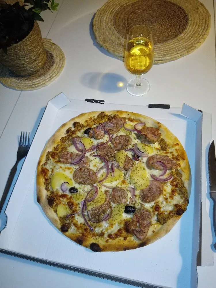 Pizza Andouillette